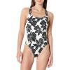 Cream Black Floral