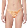 image:imageAmazon Essentials Womens NoTie String Swim Bikini BottomRust Orange Abstract Palms