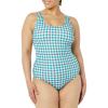 Blue Green Gingham