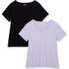 Black/Lavender