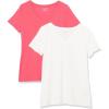 Bright Pink/White