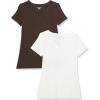Espresso/White