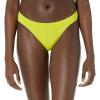 image:imageAmazon Essentials Womens Ruched Full Coverage Bikini BottomLime Green