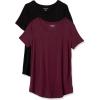 Black/Burgundy