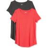 Charcoal Heather/Red