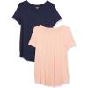 Navy/Coral Pink