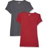 Burgundy/Charcoal Heather