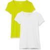 White/Lime Green