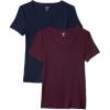 Burgundy/Navy