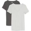 Charcoal Heather/Light Grey Heather