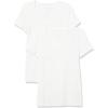 image:imageAmazon Essentials Womens SlimFit ShortSleeve VNeck TShirtWhite