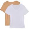 White/Tan Heather