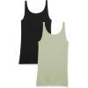 Black/Light Sage Green