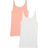 Coral Pink/White