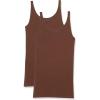 image:imageAmazon Essentials Womens SlimFit Thin Strap Tank TopDeep Brown