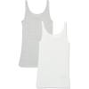 Light Grey Heather/White