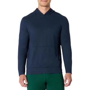 image:imageAmazon Essentials Mens Athletic Soft Performance Lightweight Gym Workout Hoodie SweatshirtSpace Dye Navy