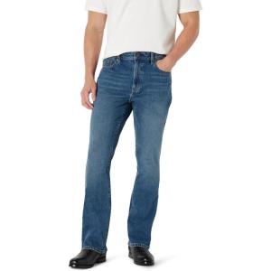 image:imageAmazon Essentials Mens Low Stretch SlimFit Bootcut JeansStone Medium Wash