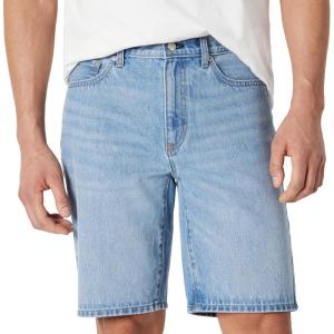image:imageAmazon Essentials Mens Rigid RelaxedFit Jean ShortsVintage Blue
