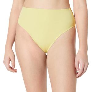 image:imageAmazon Essentials Womens High Waist High Leg Bikini BottomLight Yellow