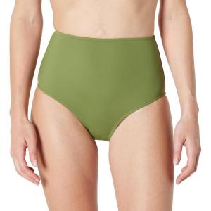 image:imageAmazon Essentials Womens High Waist Swim Bottom Available in Plus SizeOlive