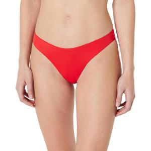 image:imageAmazon Essentials Womens HighLeg Swim Bikini BottomBright Poppy Red