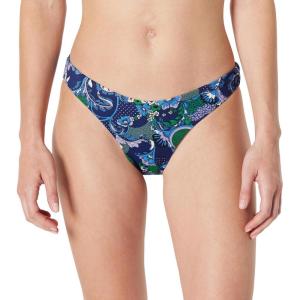 image:imageAmazon Essentials Womens HighLeg Swim Bikini BottomDeep Blue Paisley