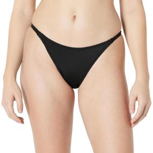 image:imageAmazon Essentials Womens NoTie String Swim Bikini BottomWashed Black