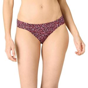 image:imageAmazon Essentials Womens Ruched Full Coverage Bikini BottomBrick Red Leopard