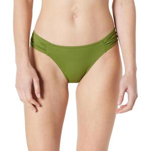 image:imageAmazon Essentials Womens Ruched Full Coverage Bikini BottomOlive