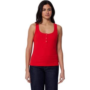 image:imageAmazon Essentials Womens SlimFit Ribbed Henley TankRed