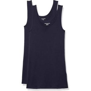 image:imageAmazon Essentials Womens SlimFit Scoop Neck Tank TopNavy