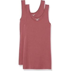 image:imageAmazon Essentials Womens SlimFit Scoop Neck Tank TopPlum