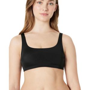 image:imageAmazon Essentials Womens Squareneck Swim Bikini TopWashed Black