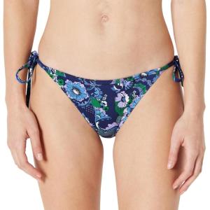 image:imageAmazon Essentials Womens Tie Side Bikini BottomDeep Blue Paisley