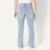 image:imageAmazon Essentials Girls High Stretch HighRise Flare JeansIced Blue Light Wash