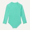 image:imageAmazon Essentials Girls Long Sleeve Rash Guard OnePiece SwimsuitBright Mint Green