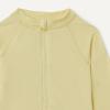 image:imageAmazon Essentials Girls Long Sleeve Rash Guard OnePiece SwimsuitLight Yellow