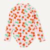 image:imageAmazon Essentials Girls Long Sleeve Rash Guard OnePiece SwimsuitPink Tomato Red Strawberries