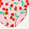 image:imageAmazon Essentials Girls Long Sleeve Rash Guard OnePiece SwimsuitPink Tomato Red Strawberries