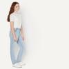 image:imageAmazon Essentials Girls Medium Stretch MidRise StraightFit JeansIced Blue Light Wash
