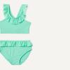image:imageAmazon Essentials Girls Ruffle TwoPiece Bikini Swim SetBright Mint Green