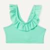 image:imageAmazon Essentials Girls Ruffle TwoPiece Bikini Swim SetBright Mint Green
