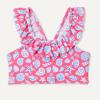 image:imageAmazon Essentials Girls Ruffle TwoPiece Bikini Swim SetHot Pink Shells