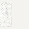 image:imageAmazon Essentials Girls and Toddlers Cotton Stretch LeggingsBlackLavenderDot