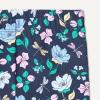 image:imageAmazon Essentials Girls and Toddlers Cotton Stretch LeggingsBlueFloralFrench Stripe