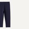 image:imageAmazon Essentials Girls and Toddlers Cotton Stretch LeggingsNavy