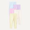 image:imageAmazon Essentials Girls and Toddlers Cotton Stretch LeggingsPastels