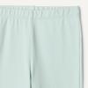 image:imageAmazon Essentials Girls and Toddlers SlimFit Cotton Knit Flare Leggings Pull On Pack of 2Pale Mint GreenNature