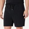 image:imageAmazon Essentials Mens CottonModal Pajama Set Short Sleeve TShirt and ShortsBlack